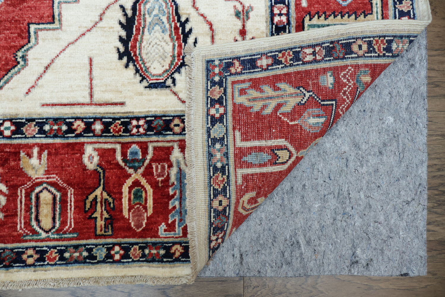 Vegetable Dye Heriz Serapi Oriental Rug 5x7