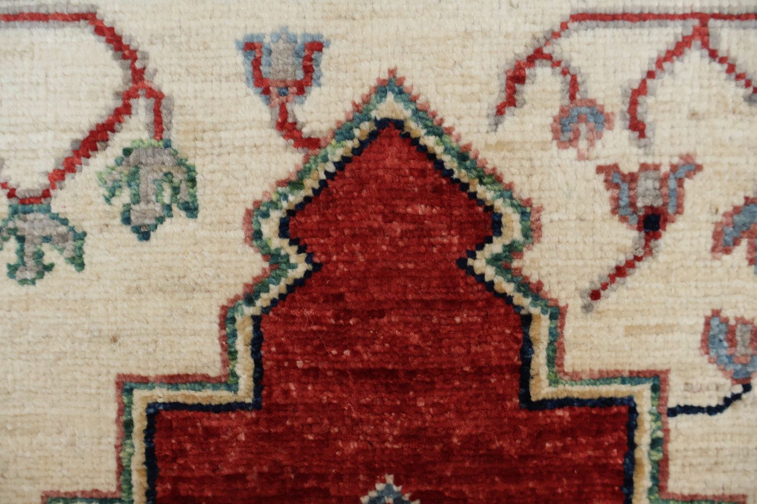 Vegetable Dye Heriz Serapi Oriental Rug 5x7