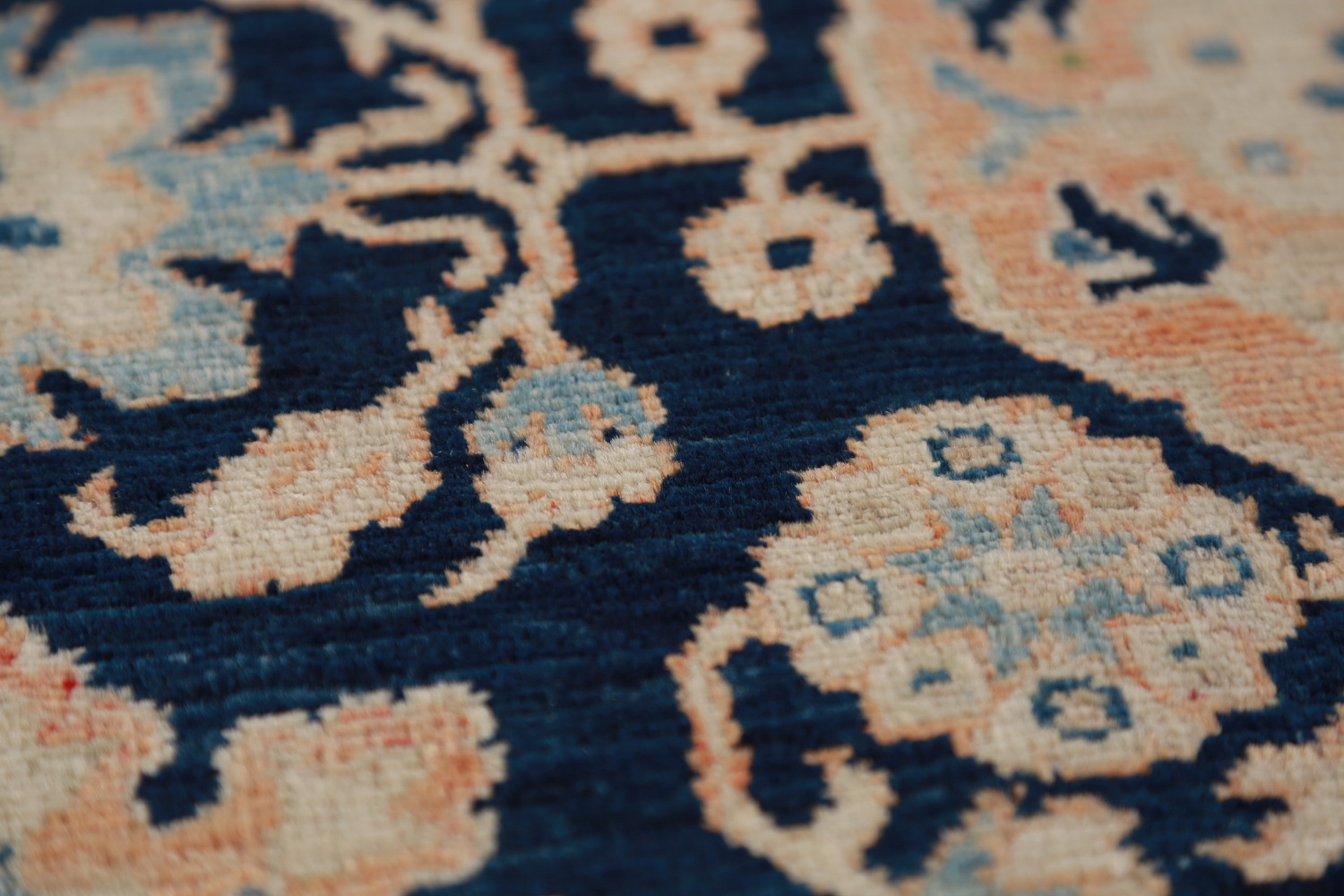 Vegetable Dye Blue Ziegler Oriental Area Rug 8x10