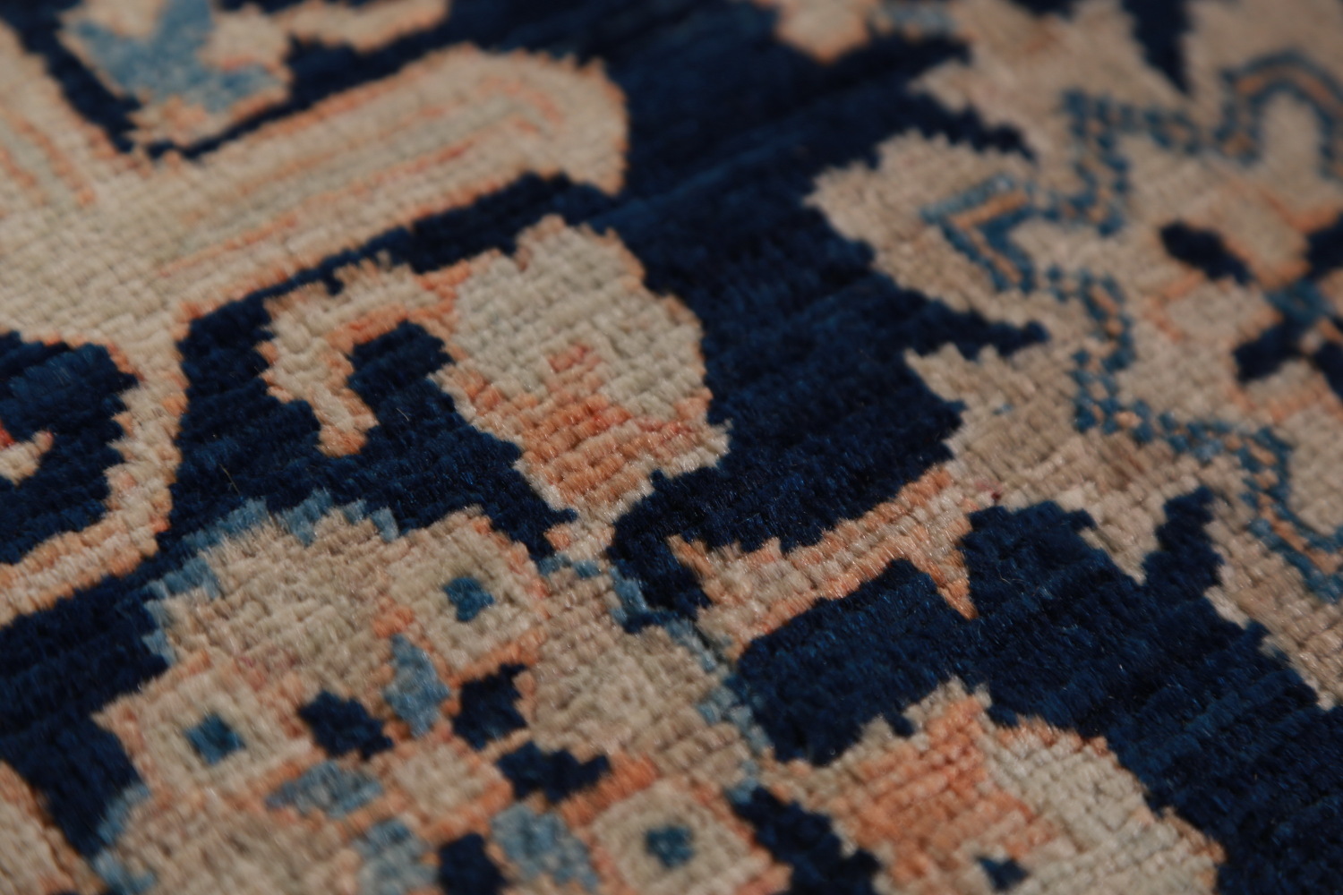 Vegetable Dye Blue Ziegler Oriental Area Rug 8x10
