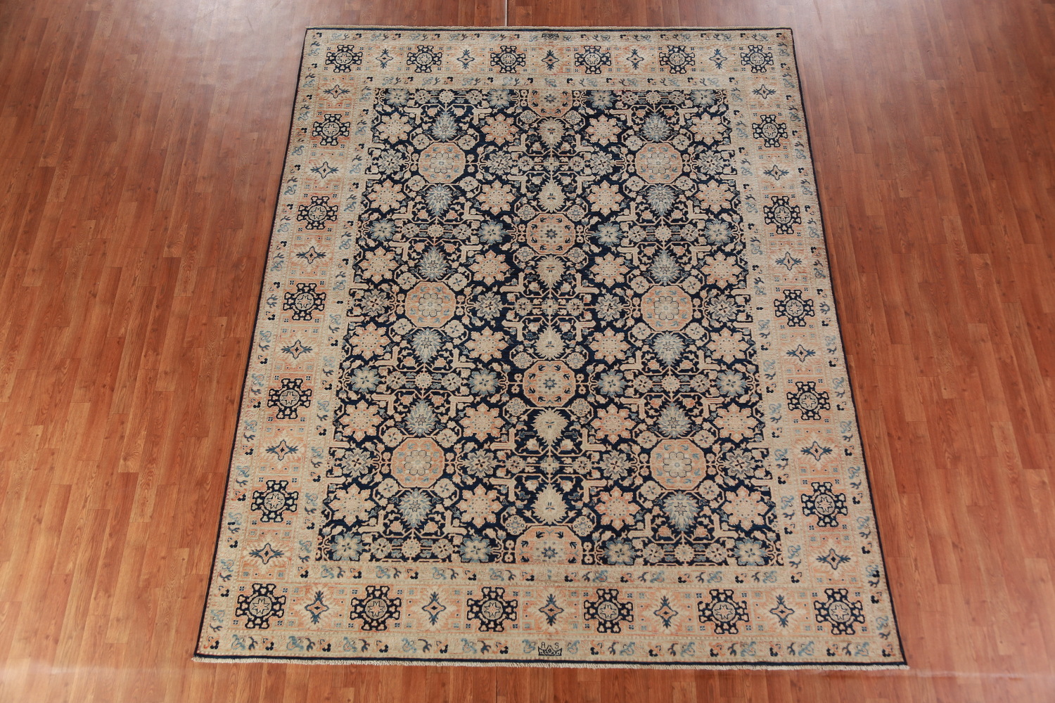 Vegetable Dye Blue Ziegler Oriental Area Rug 8x10