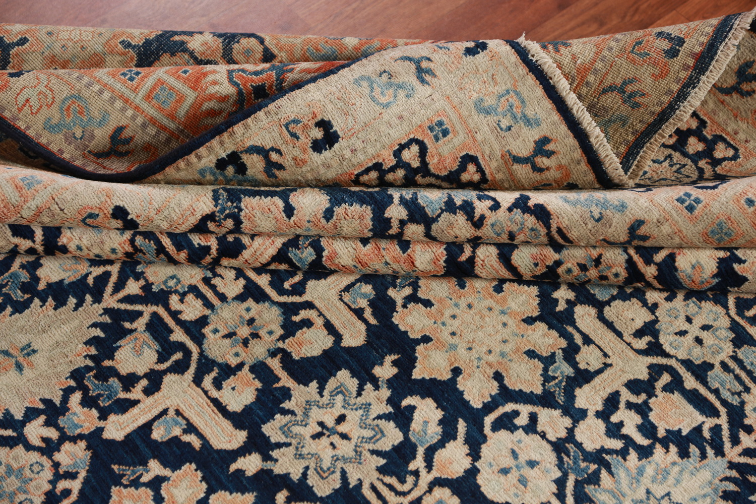 Vegetable Dye Blue Ziegler Oriental Area Rug 8x10