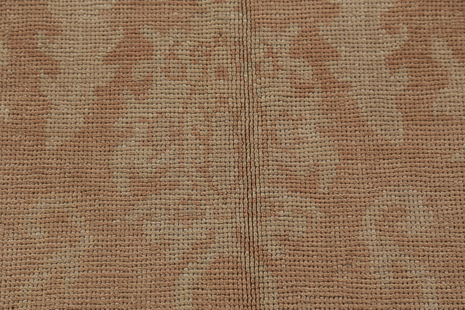 Vegetable Dye Floral Oushak Oriental Large Rug 7x16