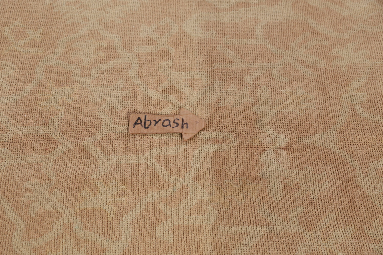 Vegetable Dye Floral Oushak Oriental Large Rug 7x16