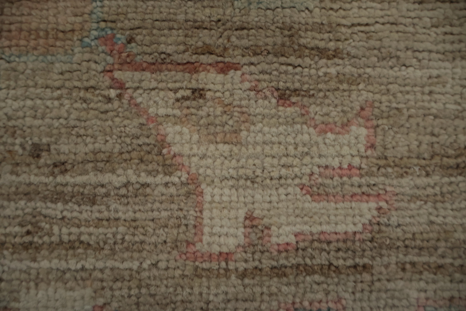 Soft Color Palette Oushak Area Rug 9x12 with Intricate Patterns