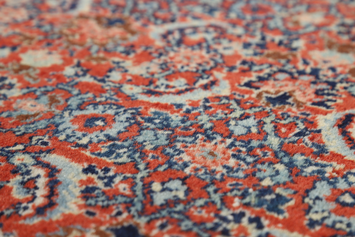 Antique Vegetable Dye Senneh Persian Area Rug 9x12