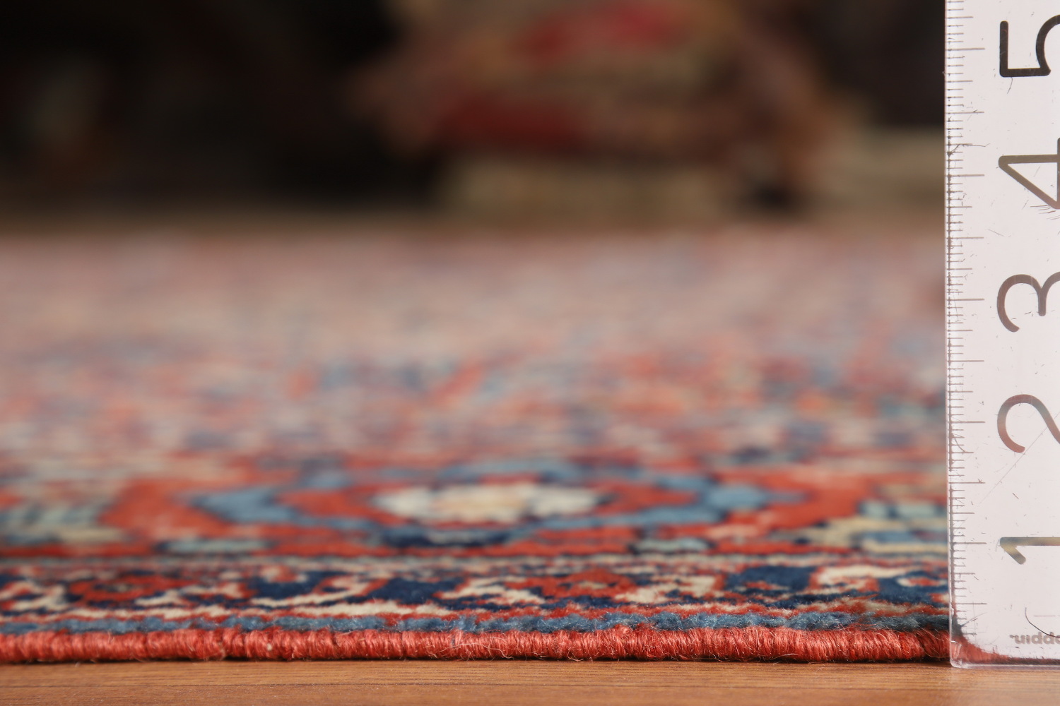 Antique Vegetable Dye Senneh Persian Area Rug 9x12