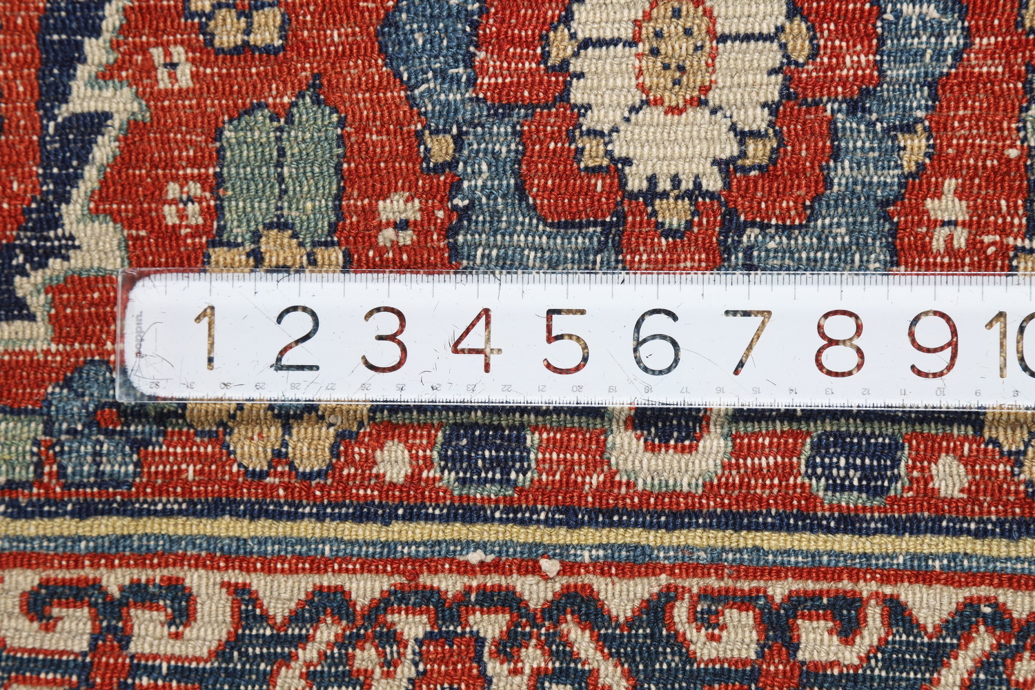 Antique Vegetable Dye Senneh Persian Area Rug 9x12