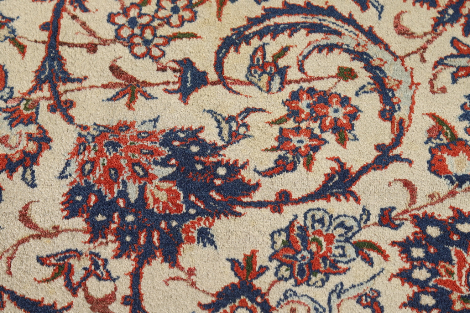 Vegetable Dye Antique Isfahan Persian Area Rug 9x12