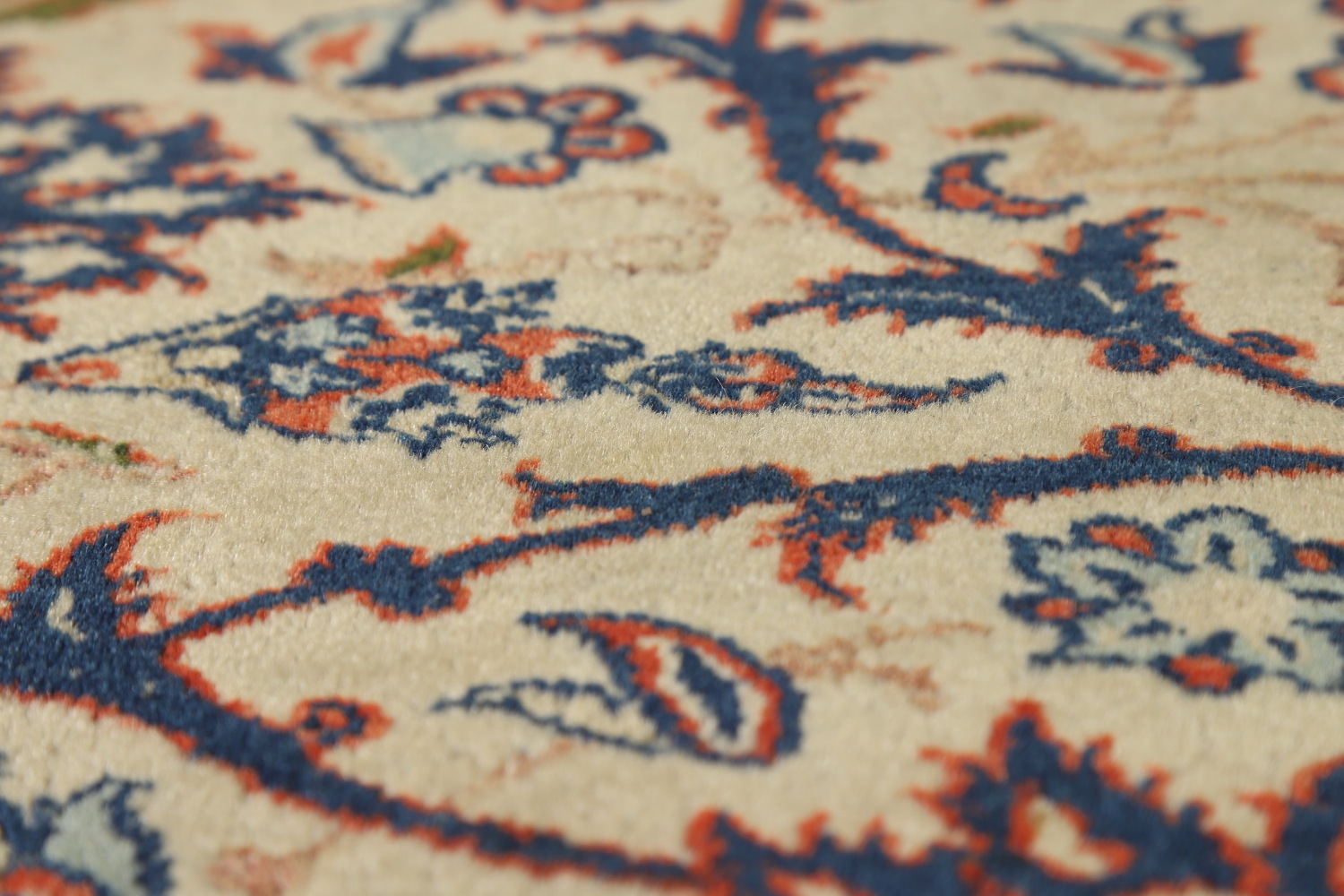 Vegetable Dye Antique Isfahan Persian Area Rug 9x12