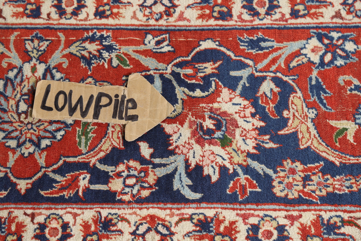 Vegetable Dye Antique Isfahan Persian Area Rug 9x12