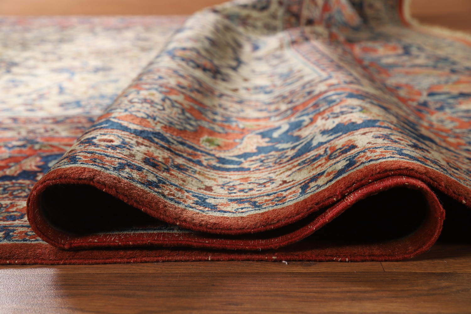 Vegetable Dye Antique Isfahan Persian Area Rug 9x12