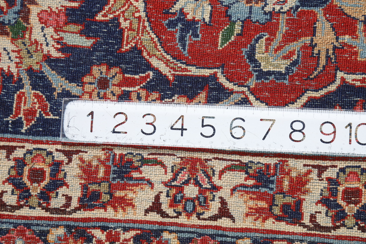 Vegetable Dye Antique Isfahan Persian Area Rug 9x12
