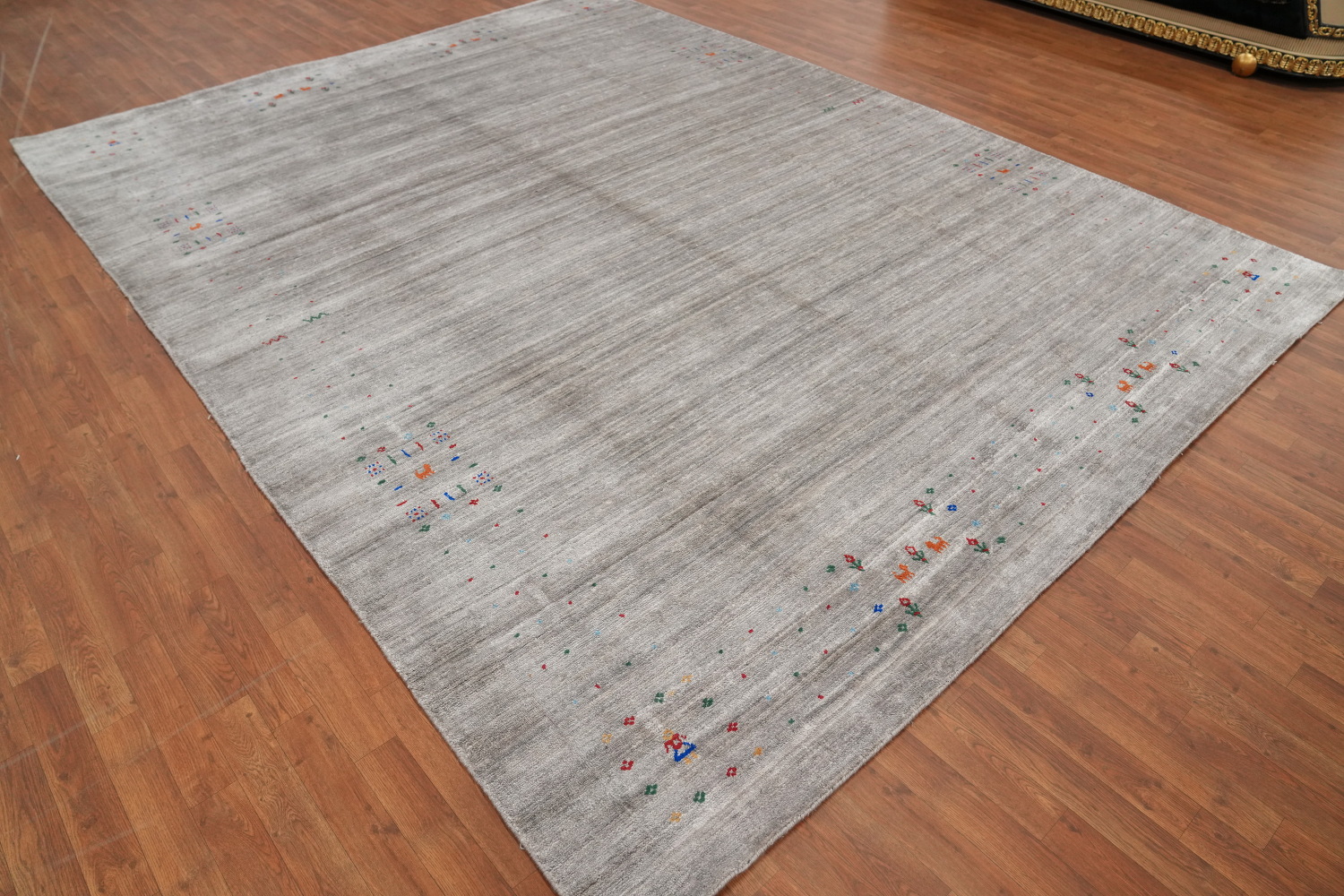Tribal Wool Gabbeh Indian Area Rug 9x12