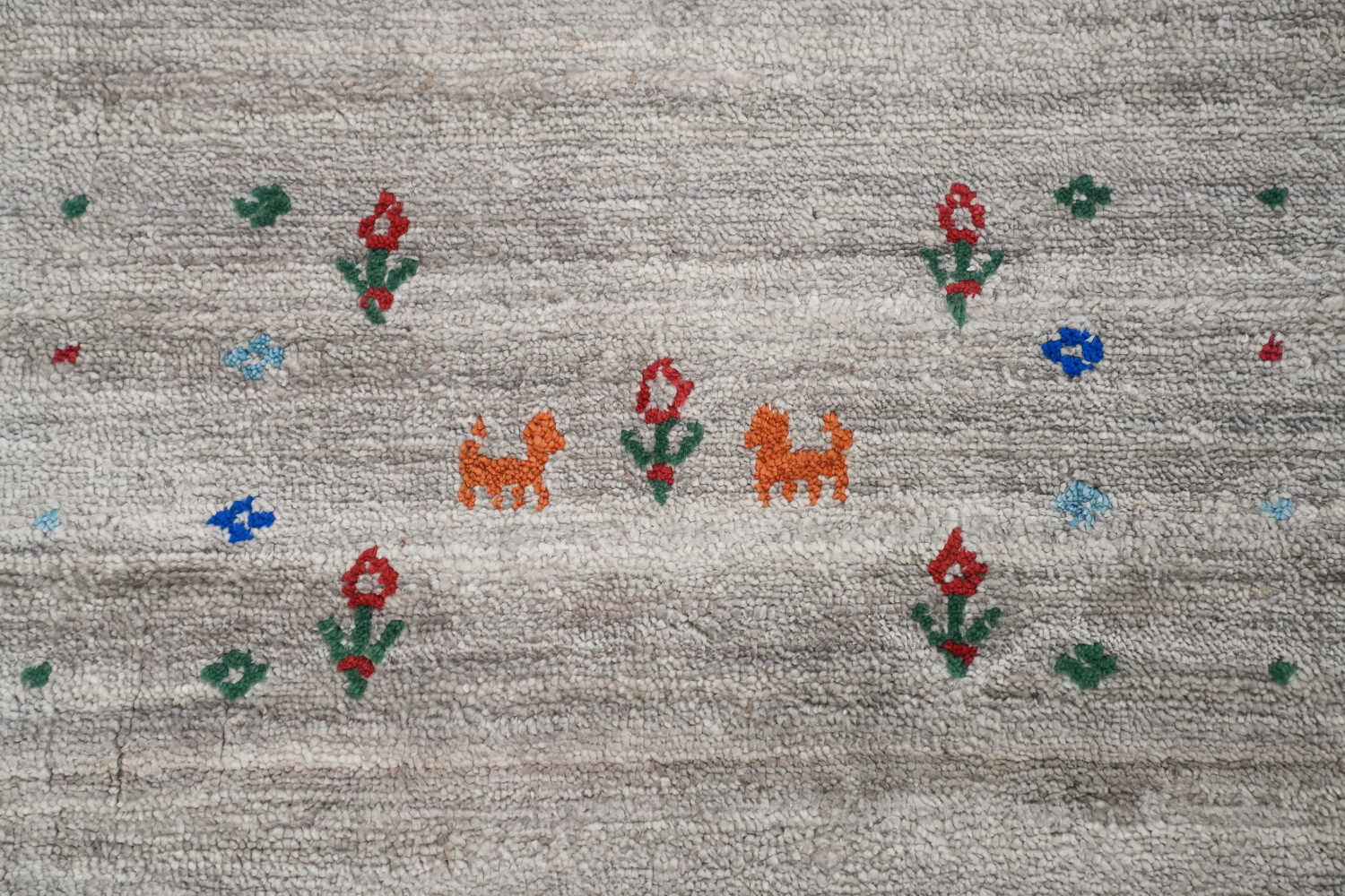 Tribal Wool Gabbeh Indian Area Rug 9x12