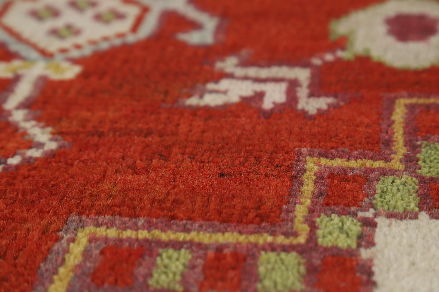 Wool Medallion Heriz Serapi Indian Area Rug 9x12