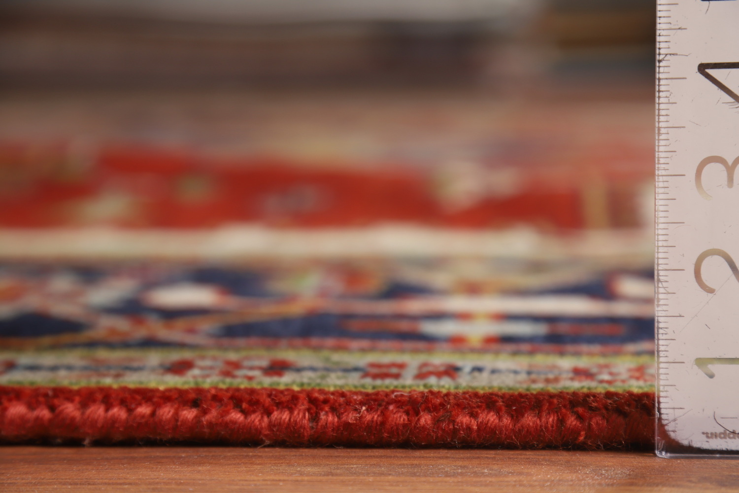 Wool Medallion Heriz Serapi Indian Area Rug 9x12