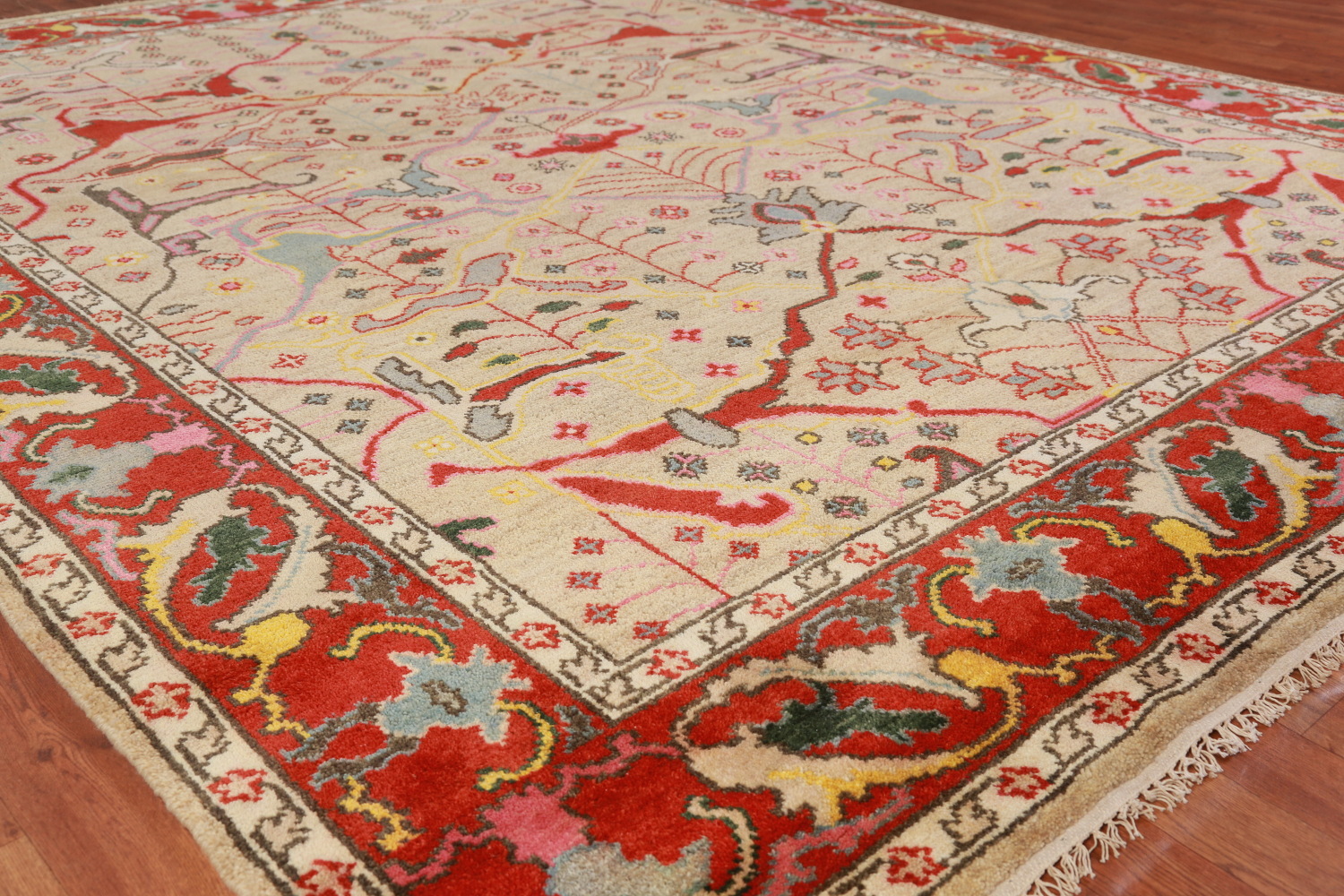 Handmade Oushak Indian Area Rug 8x10