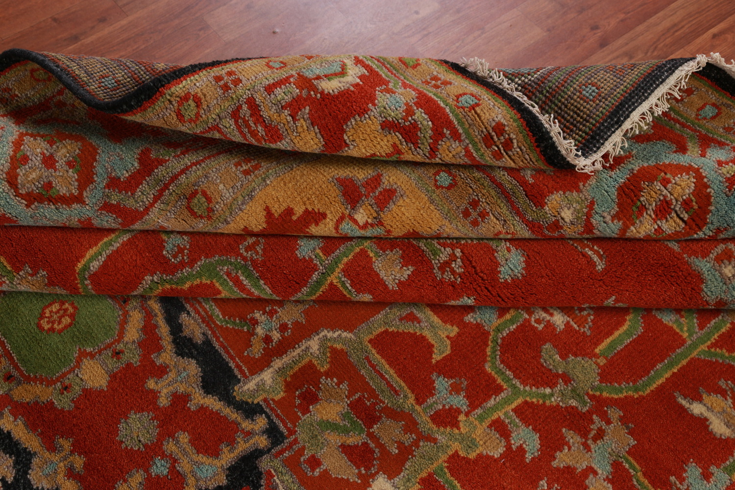 Handmade Heriz Serapi Indian Area Rug 9x12