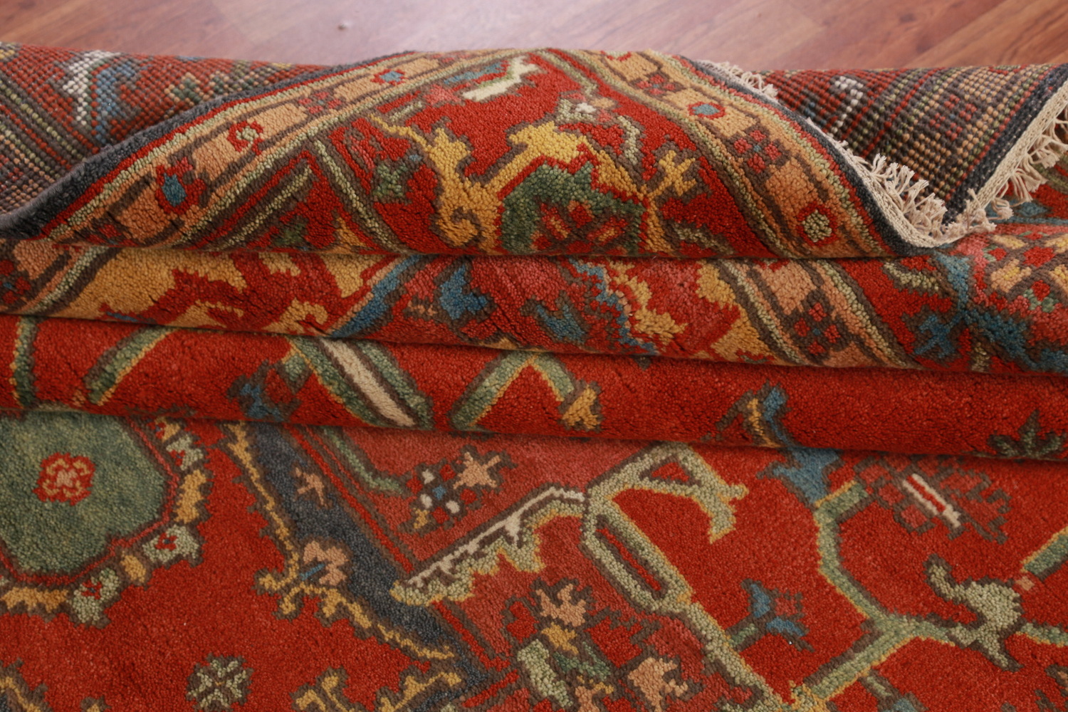 Handmade Heriz Serapi Indian Area Rug 9x12