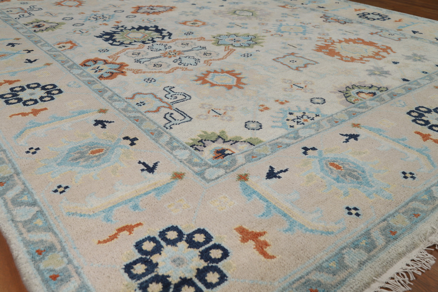 Handmade Wool Oushak Indian Area Rug 8x10