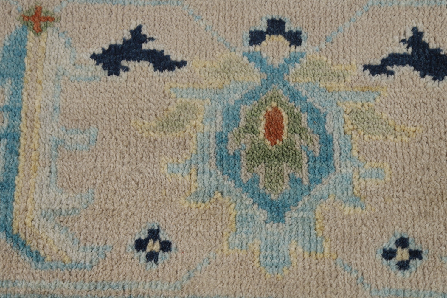Handmade Wool Oushak Indian Area Rug 8x10