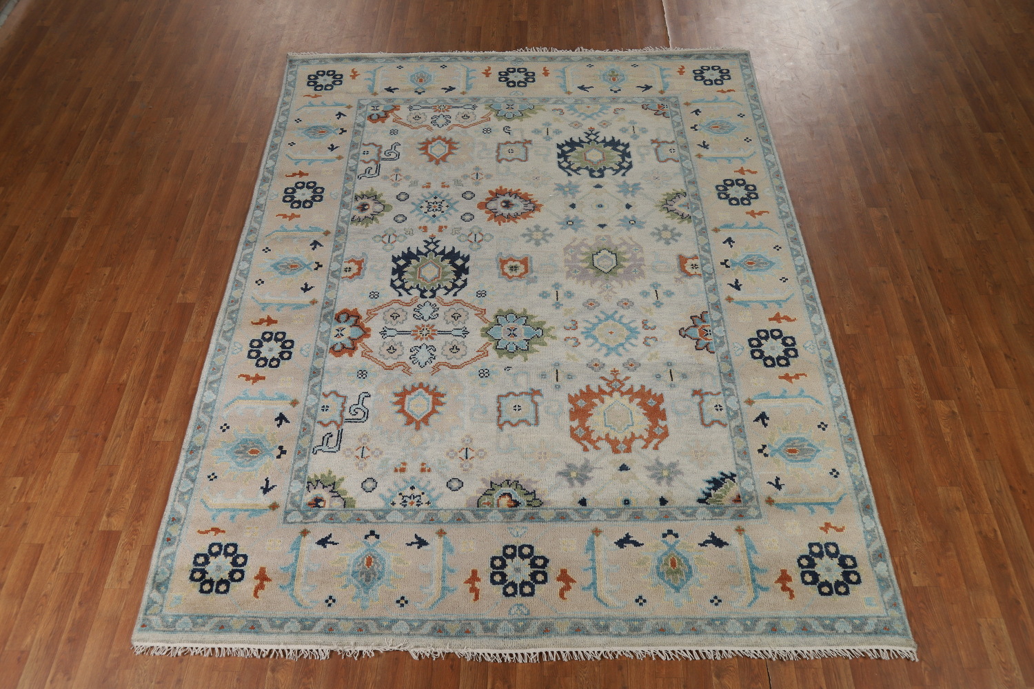 Handmade Wool Oushak Indian Area Rug 8x10