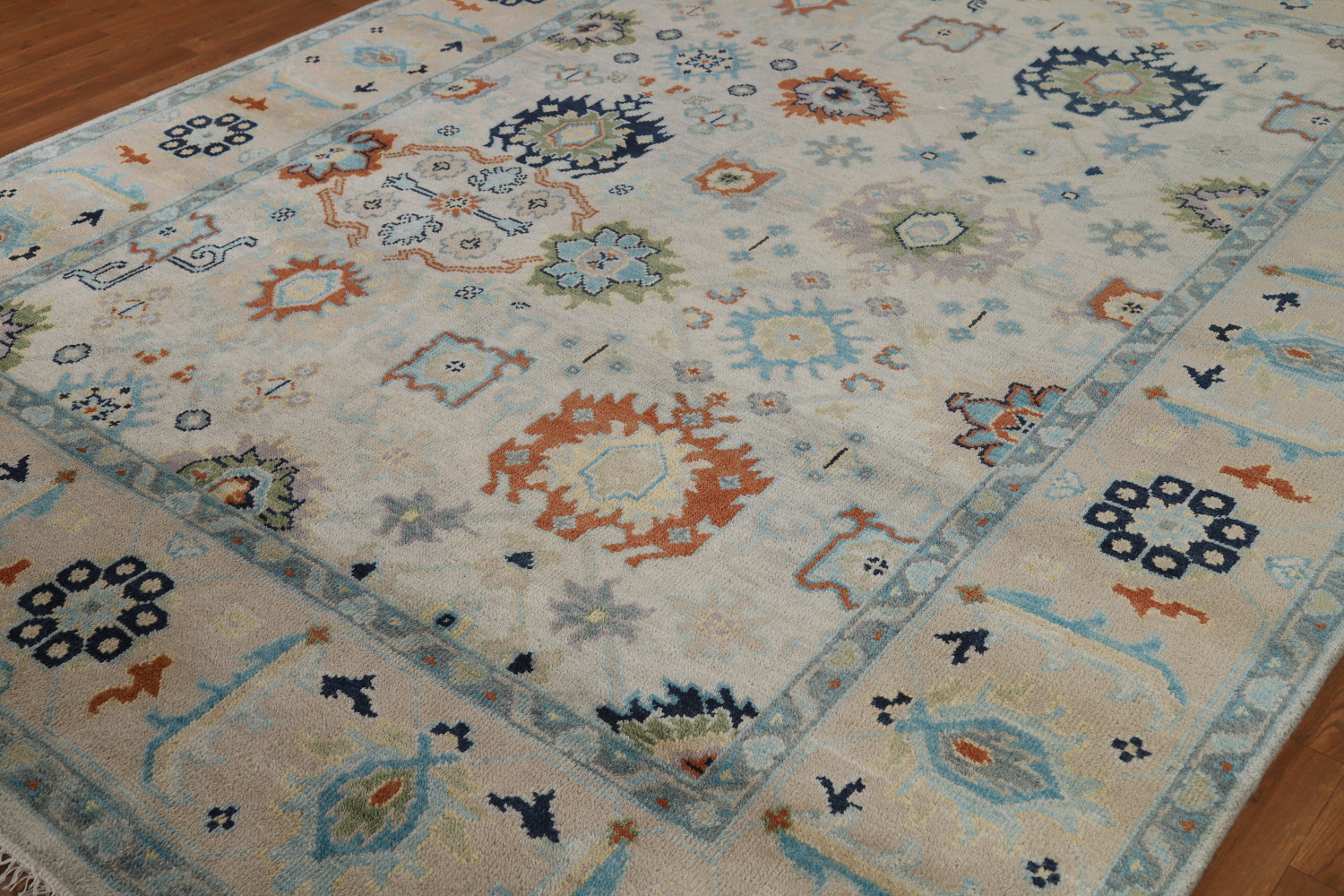 Handmade Wool Oushak Indian Area Rug 8x10