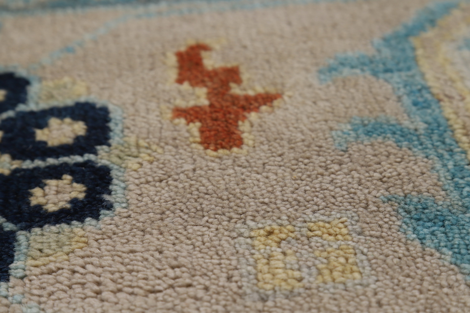 Handmade Wool Oushak Indian Area Rug 8x10