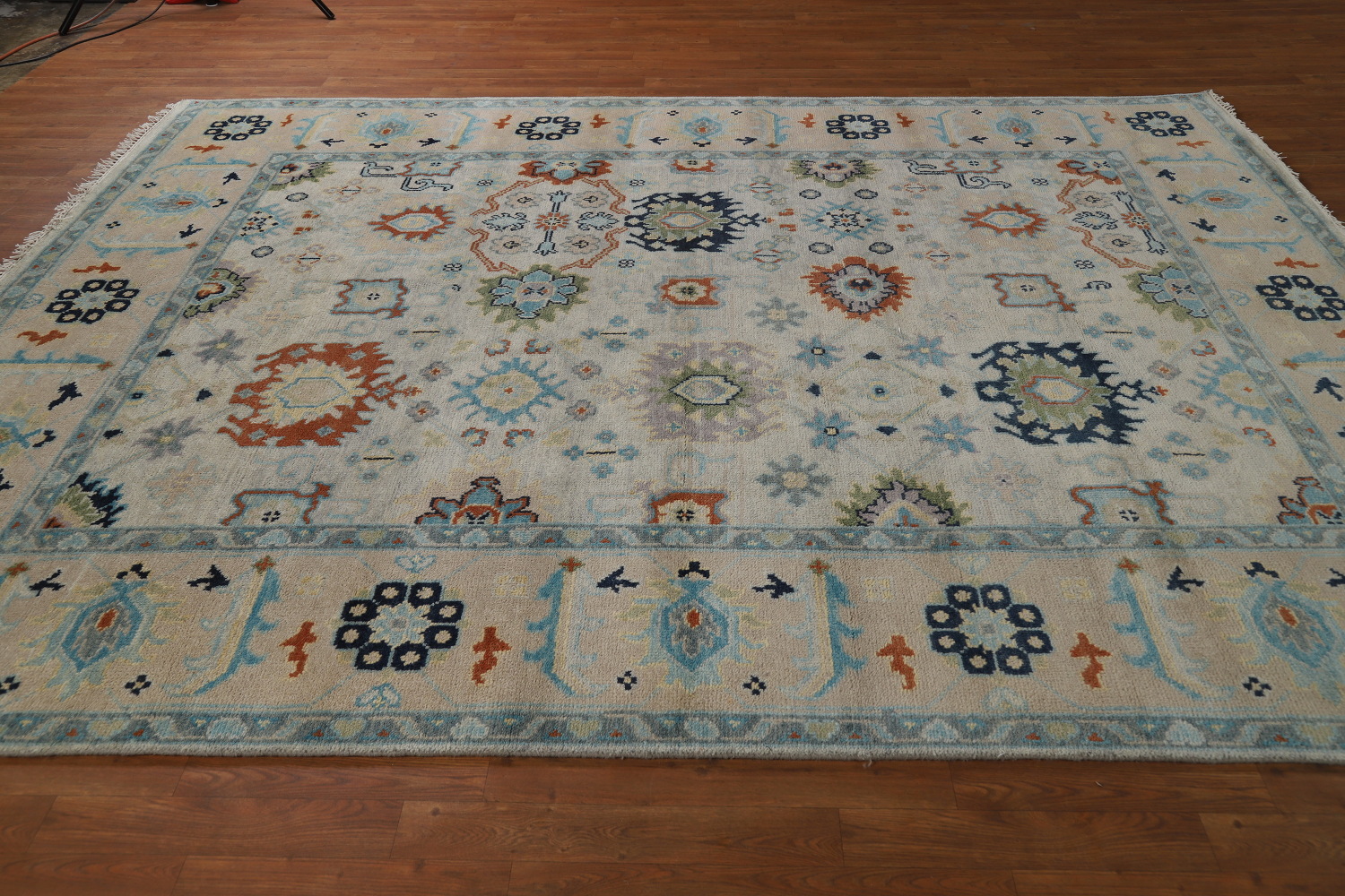 Handmade Wool Oushak Indian Area Rug 8x10