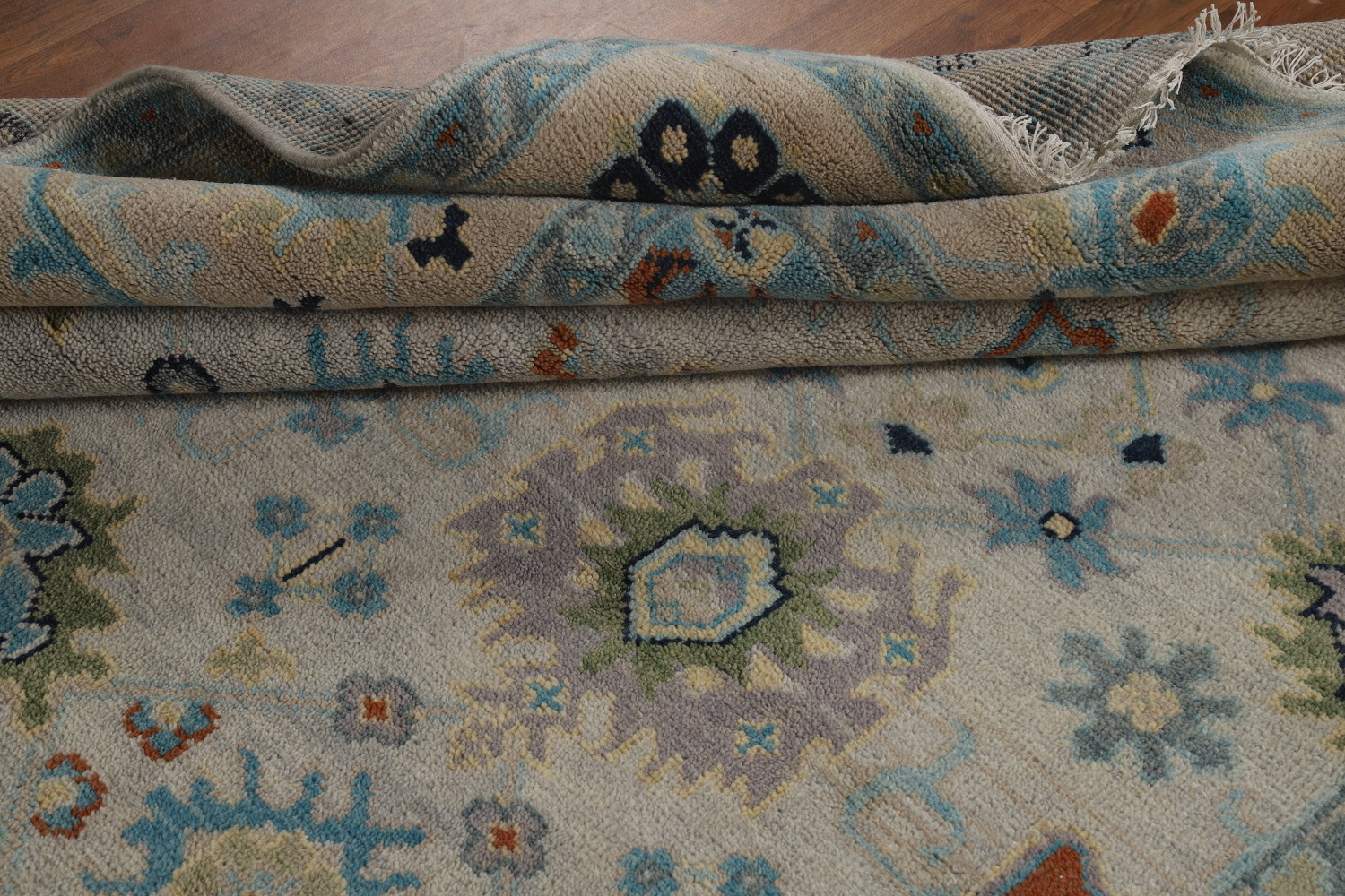 Handmade Wool Oushak Indian Area Rug 8x10