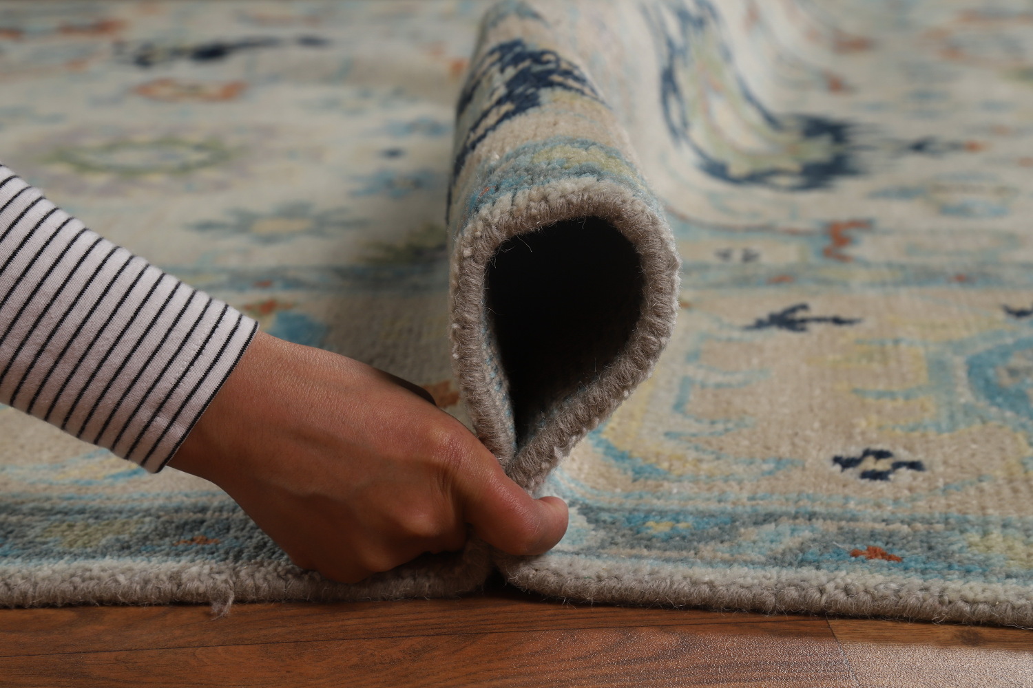 Handmade Wool Oushak Indian Area Rug 8x10