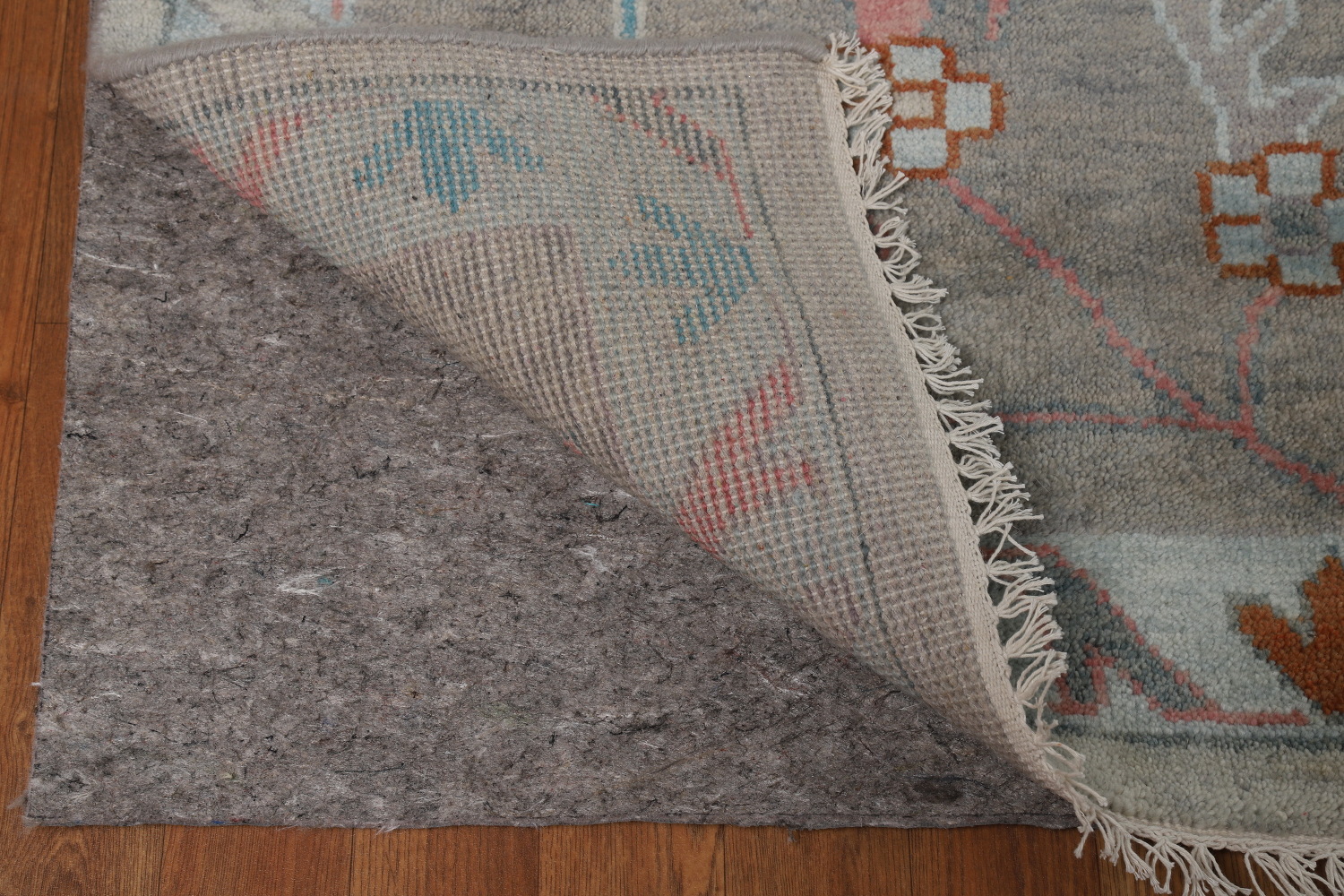 Handmade Floral Oushak Indian Large Rug 12x15