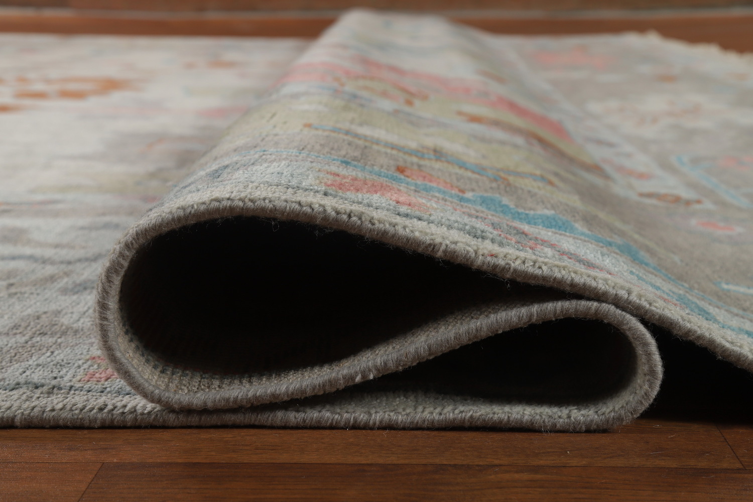 Handmade Floral Oushak Indian Large Rug 12x15