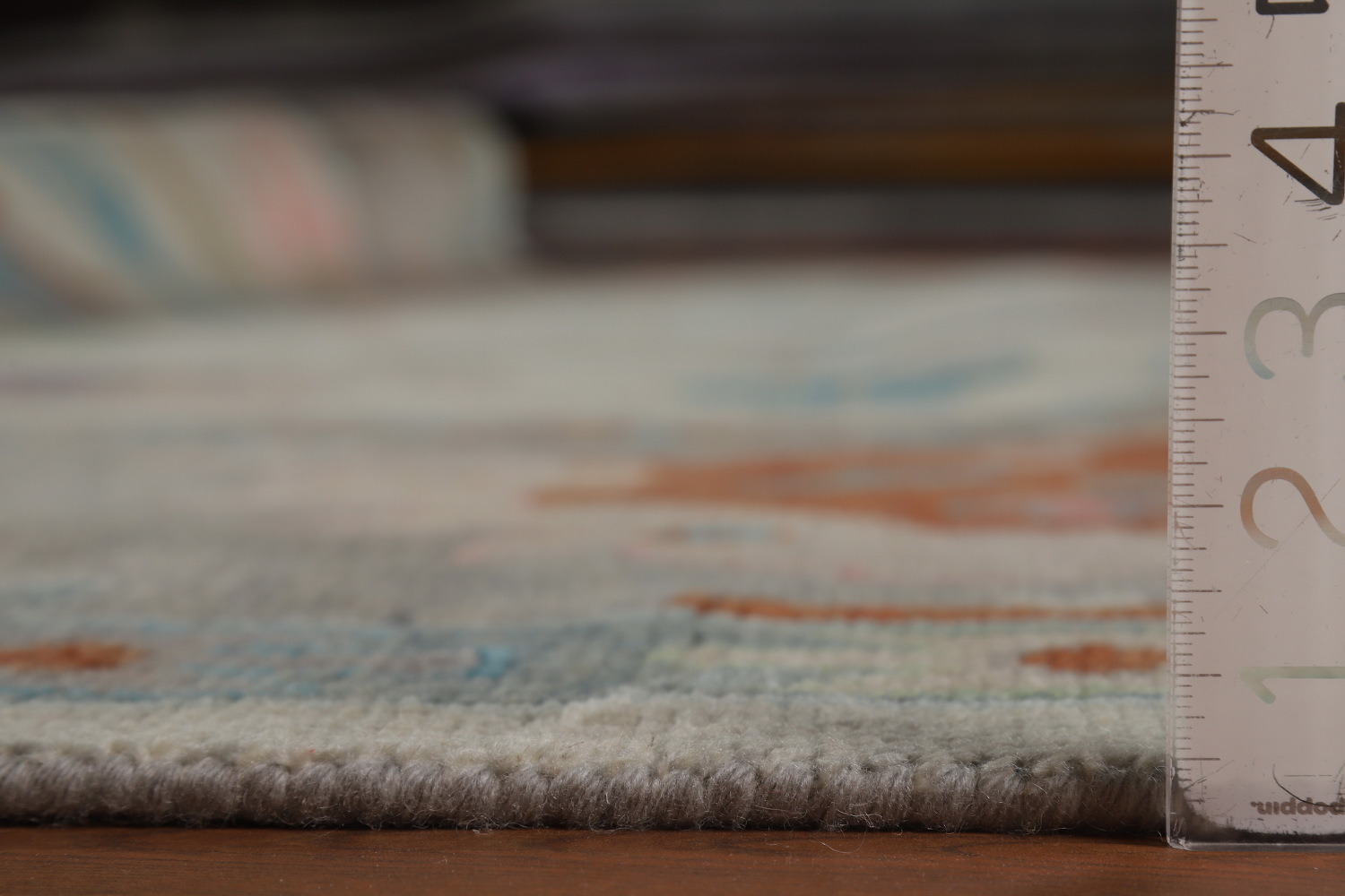 Handmade Wool Oushak Indian Large Rug 12x15