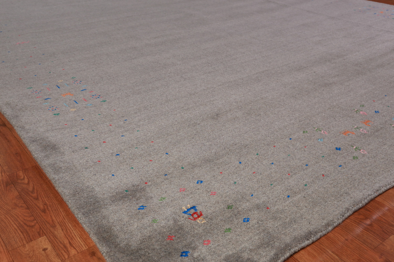 Tribal Wool Gabbeh Indian Area Rug 9x12