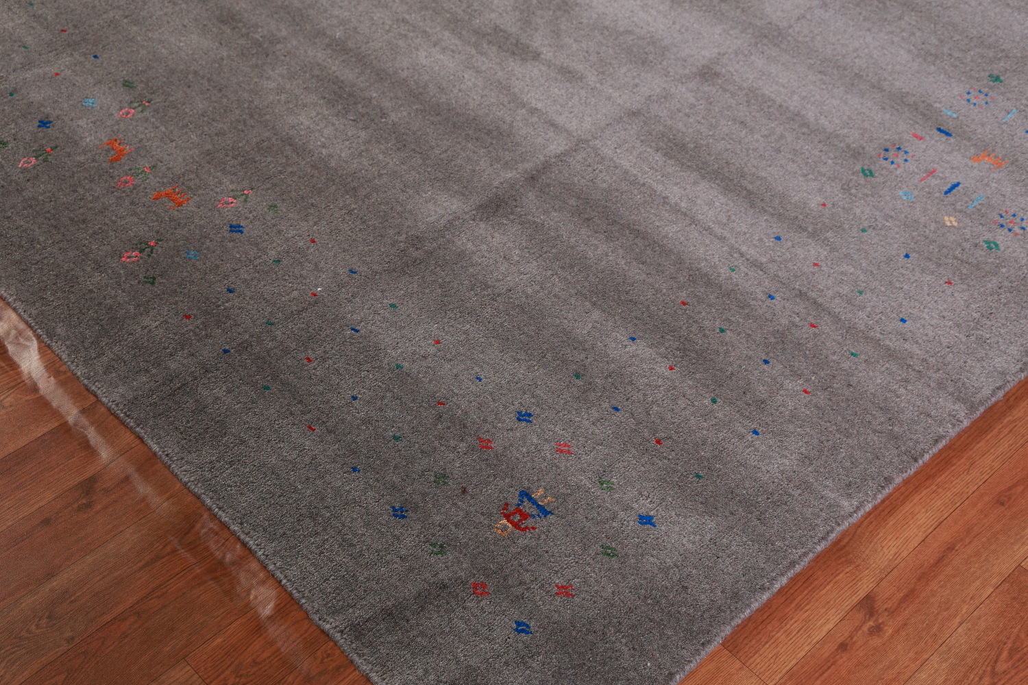 Tribal Wool Gabbeh Indian Area Rug 9x12