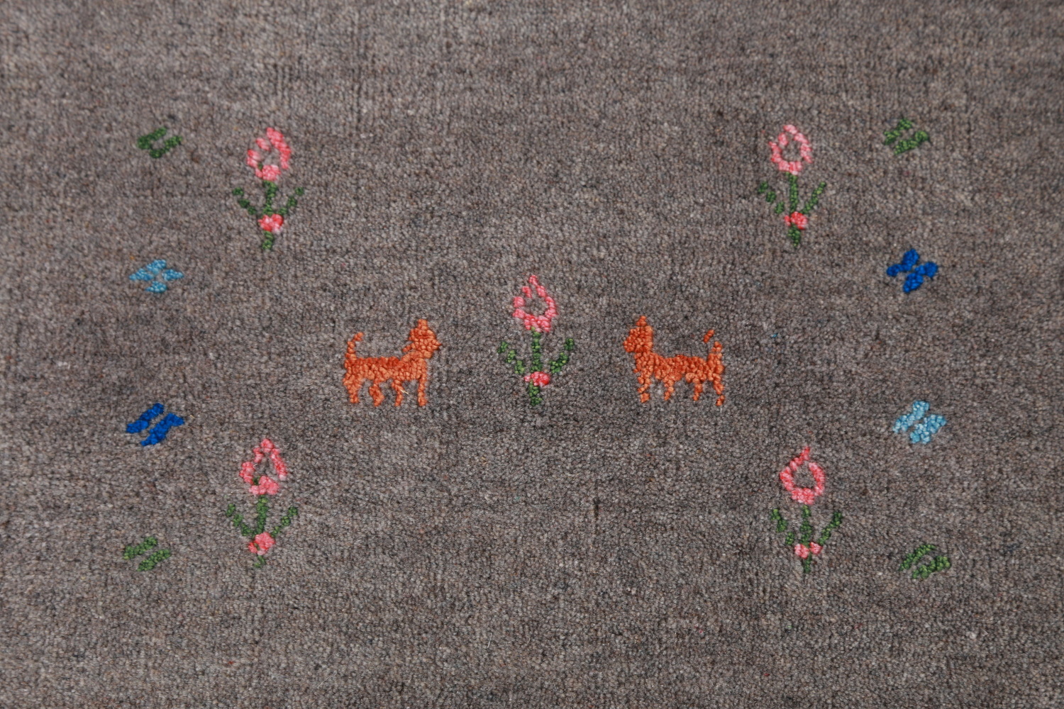 Tribal Wool Gabbeh Indian Area Rug 9x12