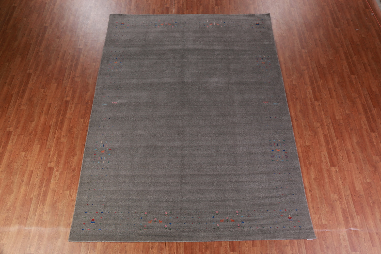 Tribal Wool Gabbeh Indian Area Rug 9x12