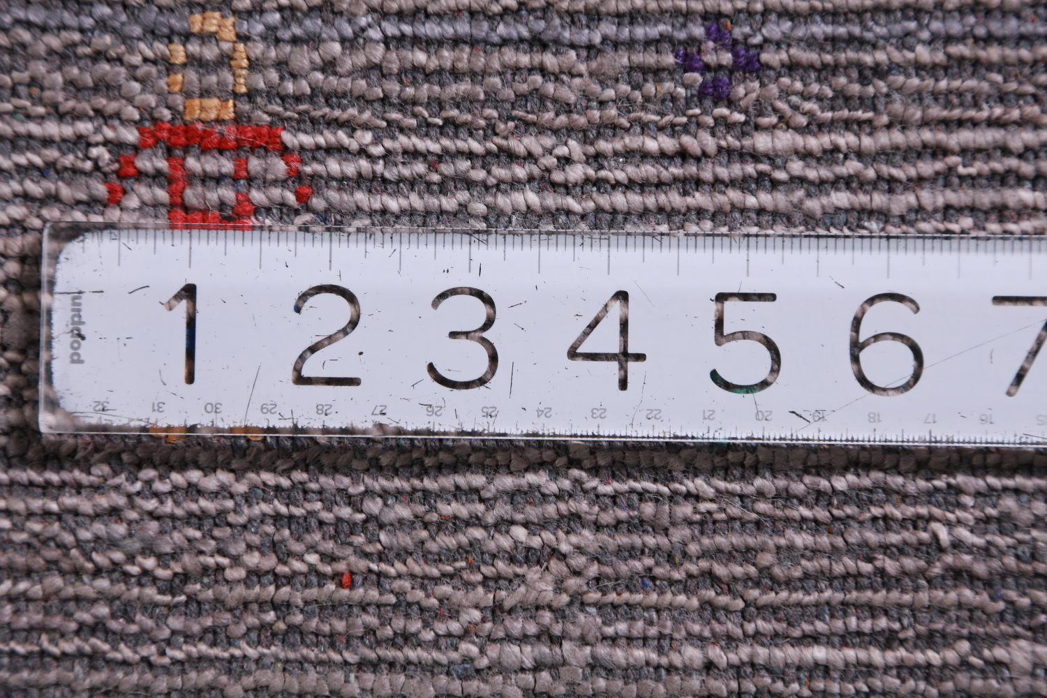 Gray Wool Gabbeh Indian Area Rug 9x12