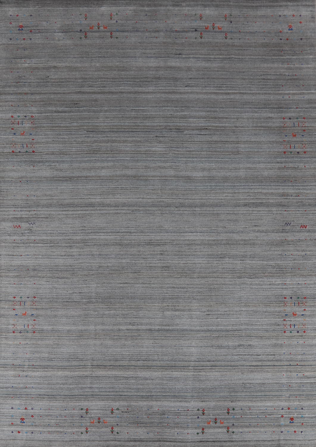 Tribal Gabbeh Oriental Area Rug 10x12
