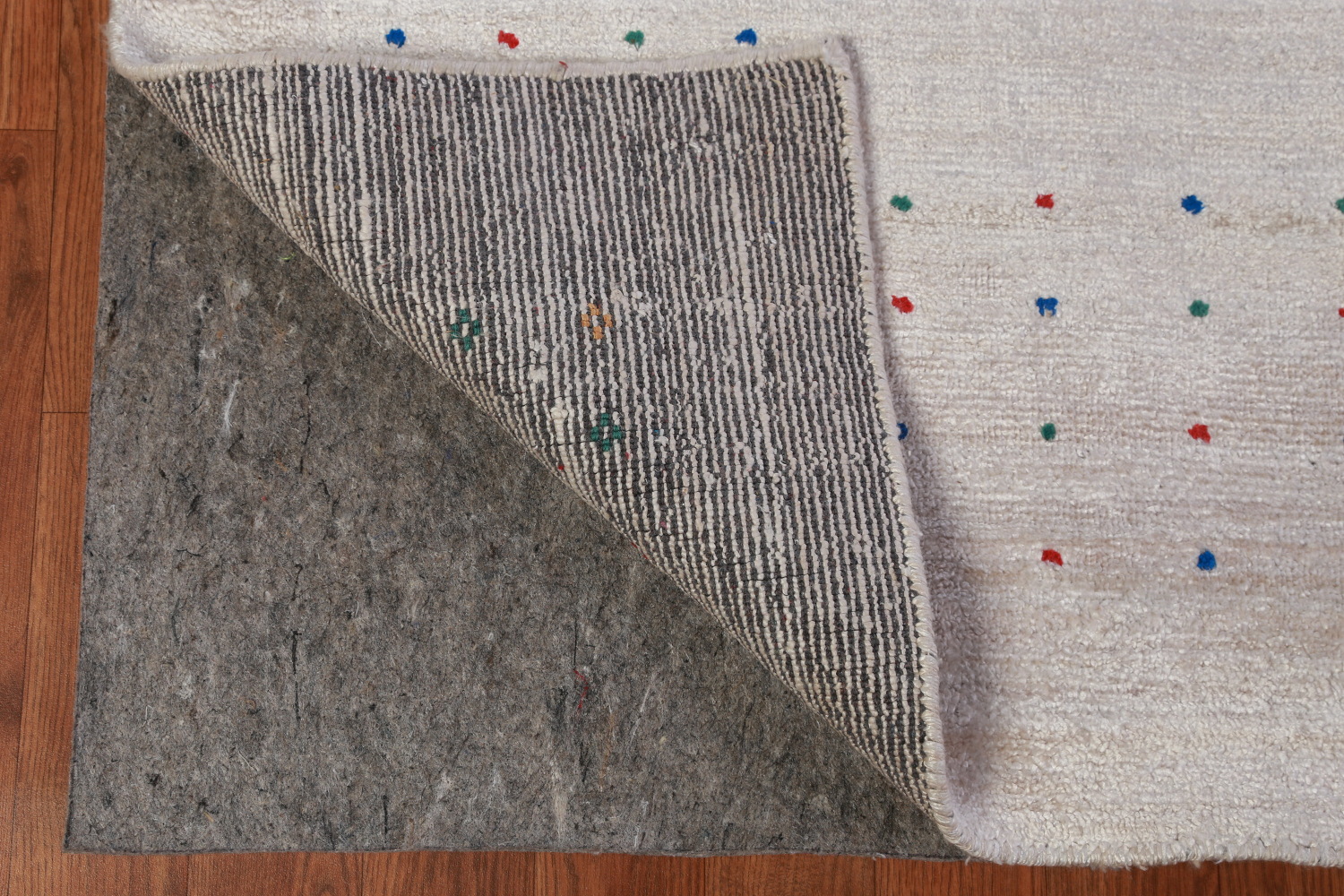 Silver Gray Silk Gabbeh Oriental Area Rug 9x12