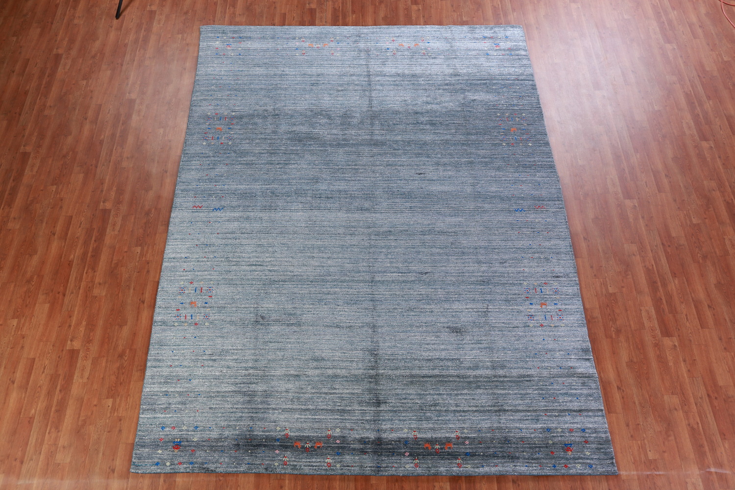 Handmade Silk Gabbeh Oriental Area Rug 9x11