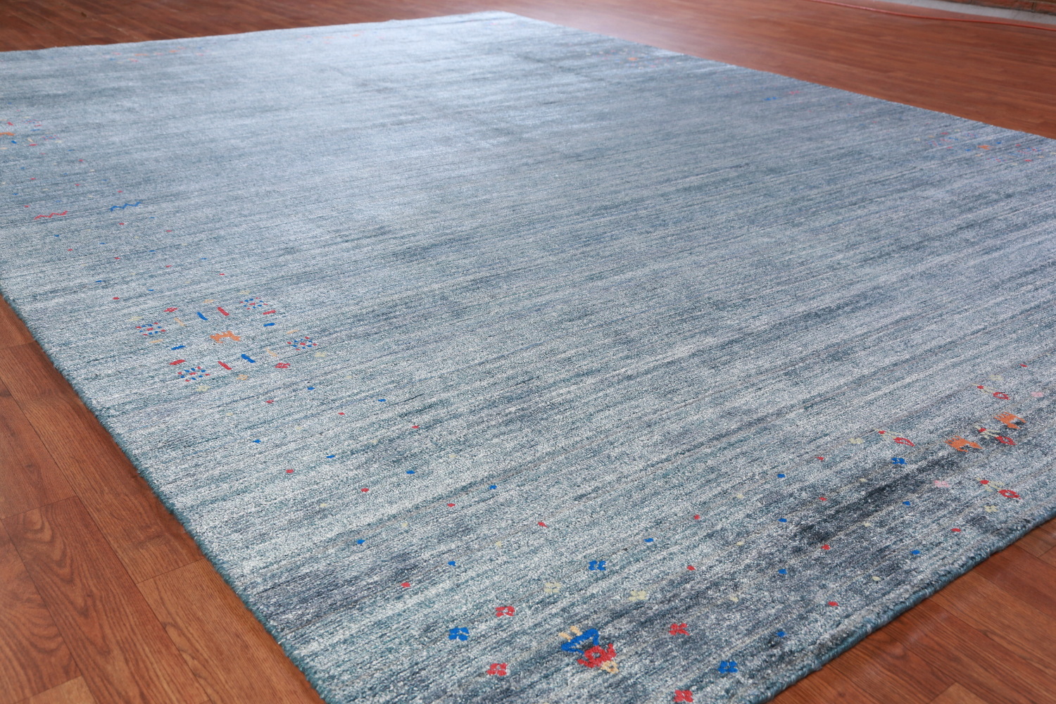 Handmade Silk Gabbeh Oriental Area Rug 9x11