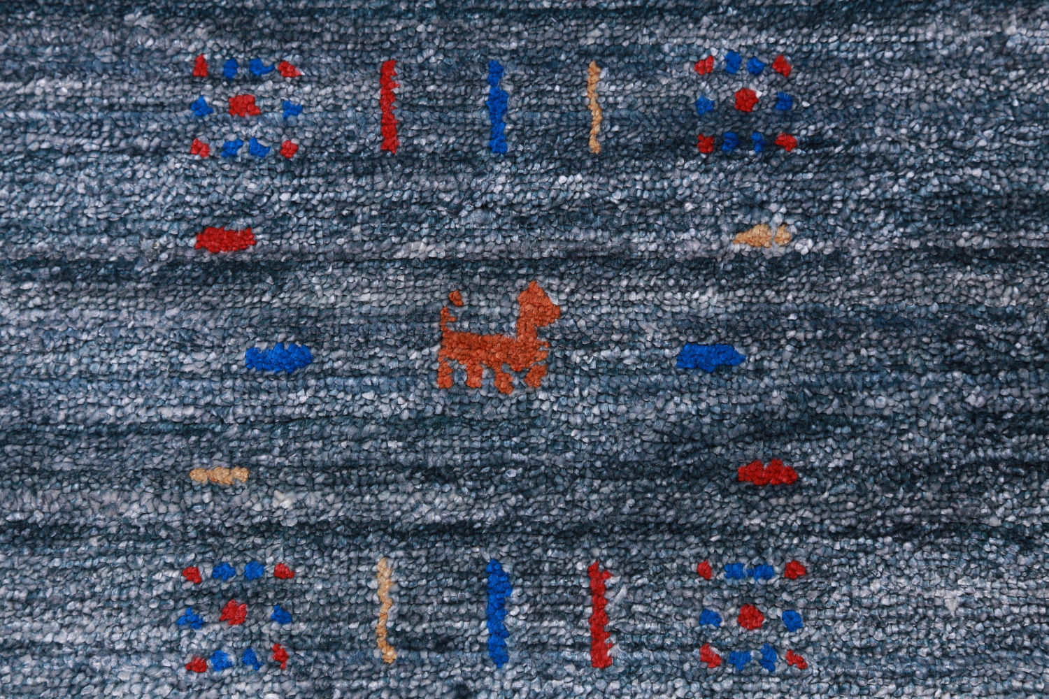 Handmade Silk Gabbeh Oriental Area Rug 9x11