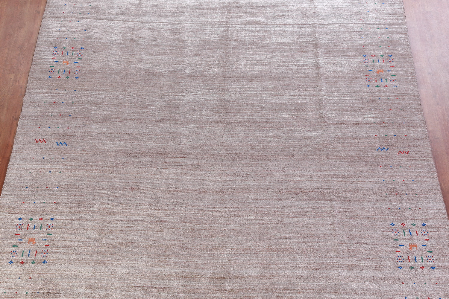 Silk Gabbeh Oriental Area Rug 9x12