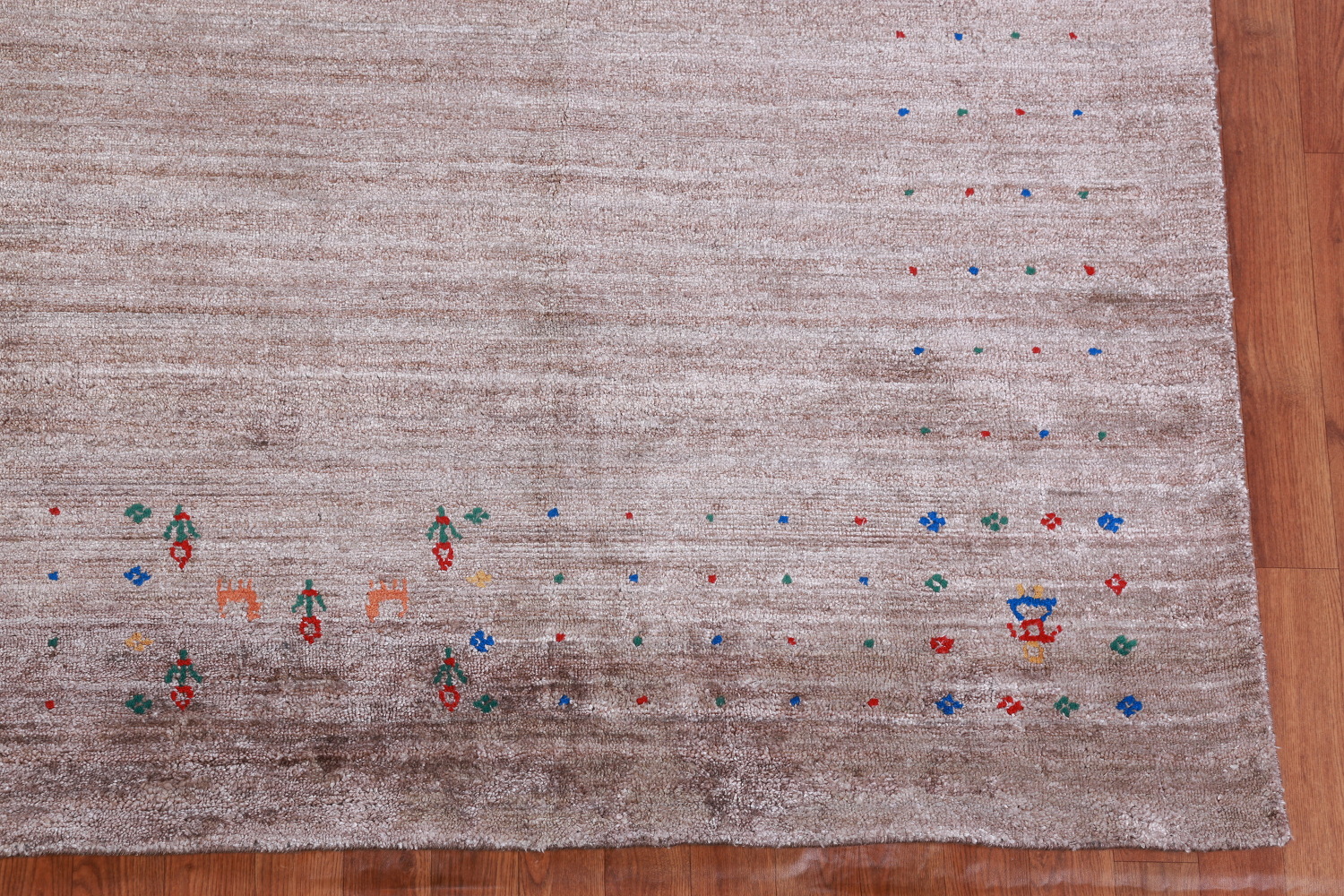 Silk Gabbeh Oriental Area Rug 9x12