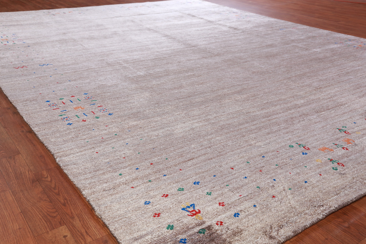 Silk Gabbeh Oriental Area Rug 9x12