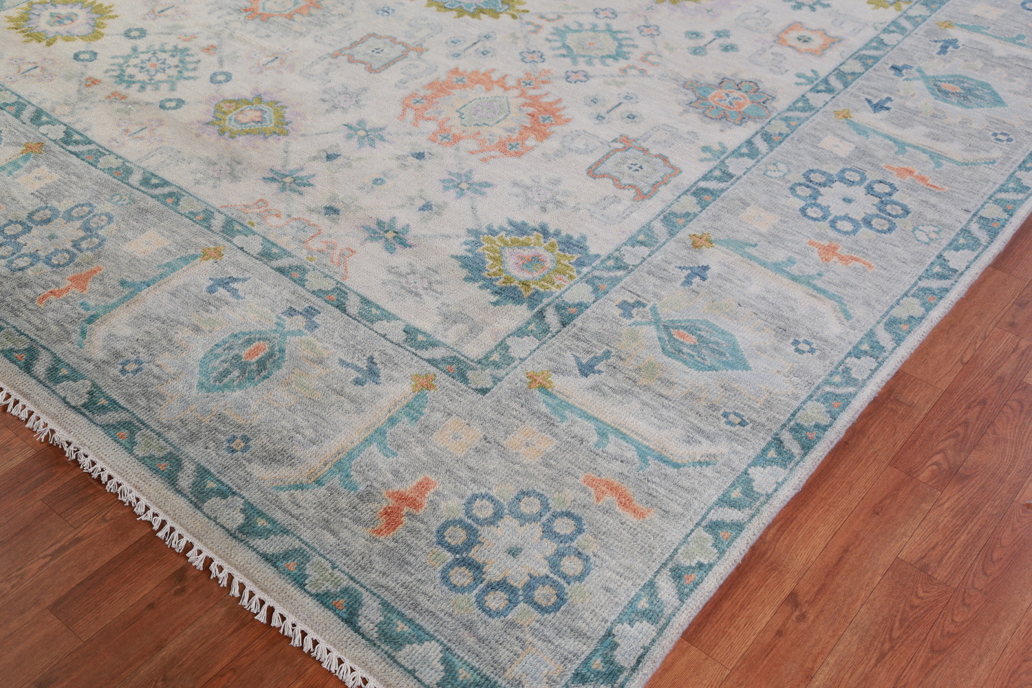 Handmade Wool Oushak Indian Area Rug 9x12