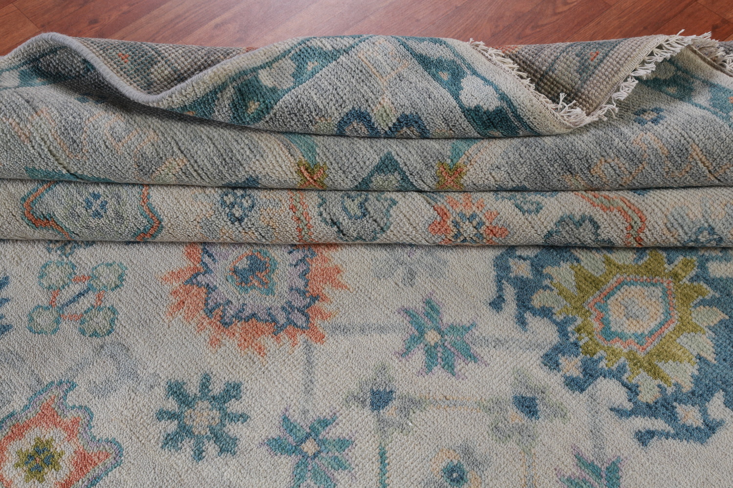 Handmade Wool Oushak Indian Area Rug 9x12